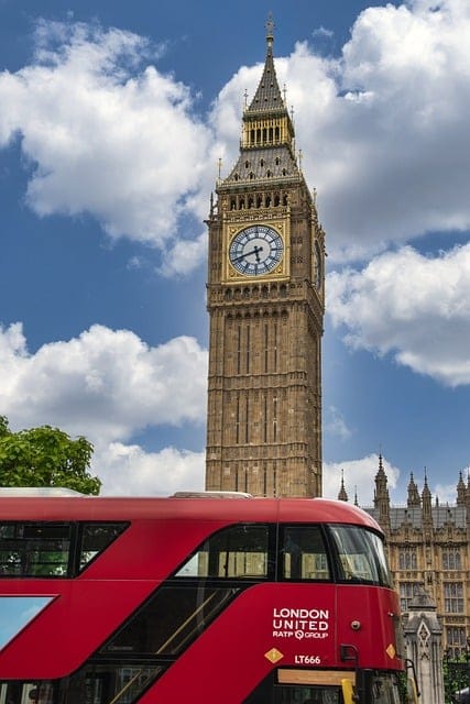Highest temperature in London on May 30?